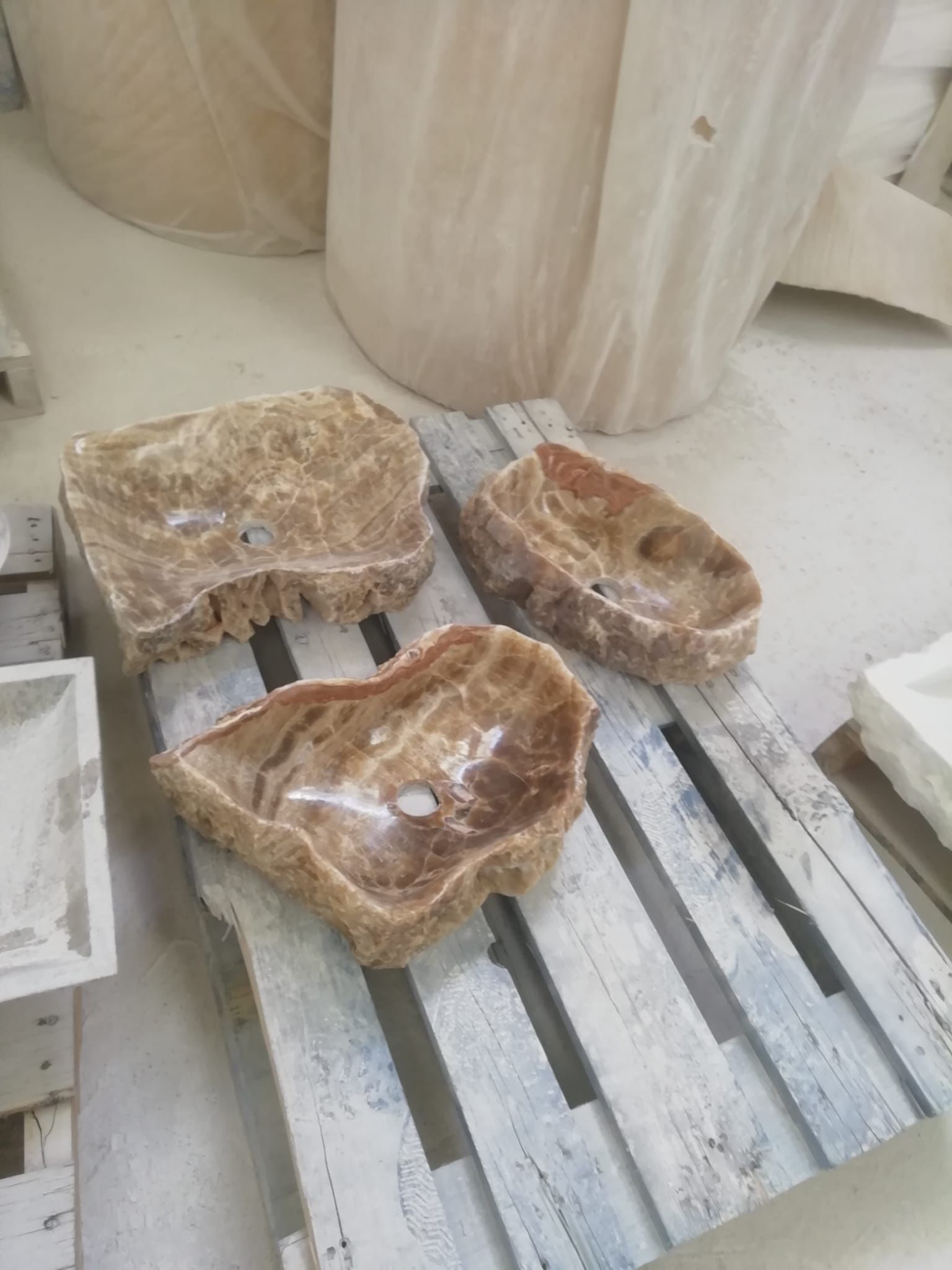 Lavabos Piedra Natural -  Trabajos Realizados
